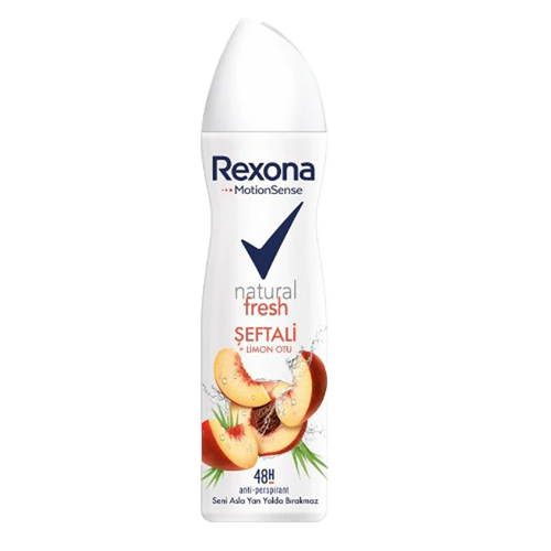 Rexona Bayan Deo 150 Ml Natural Fresh Şeftali+Lımo