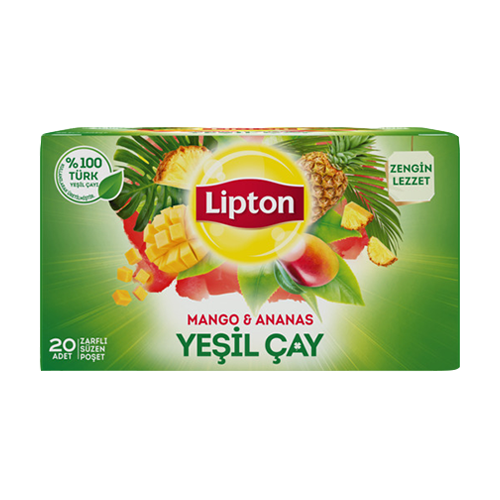 Lipton Süzen 20 Yeşil Çay Mangoananas