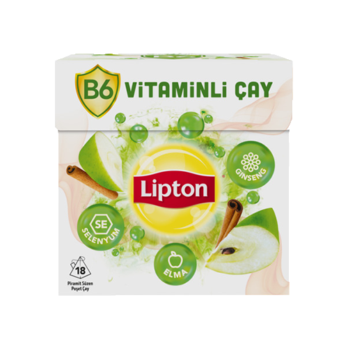 Lipton 18 Süzen B6 Vitaminli Çay