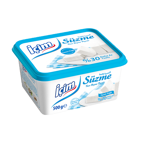 İçim Süzme Yarım Yağlı Peynir 500 Gr