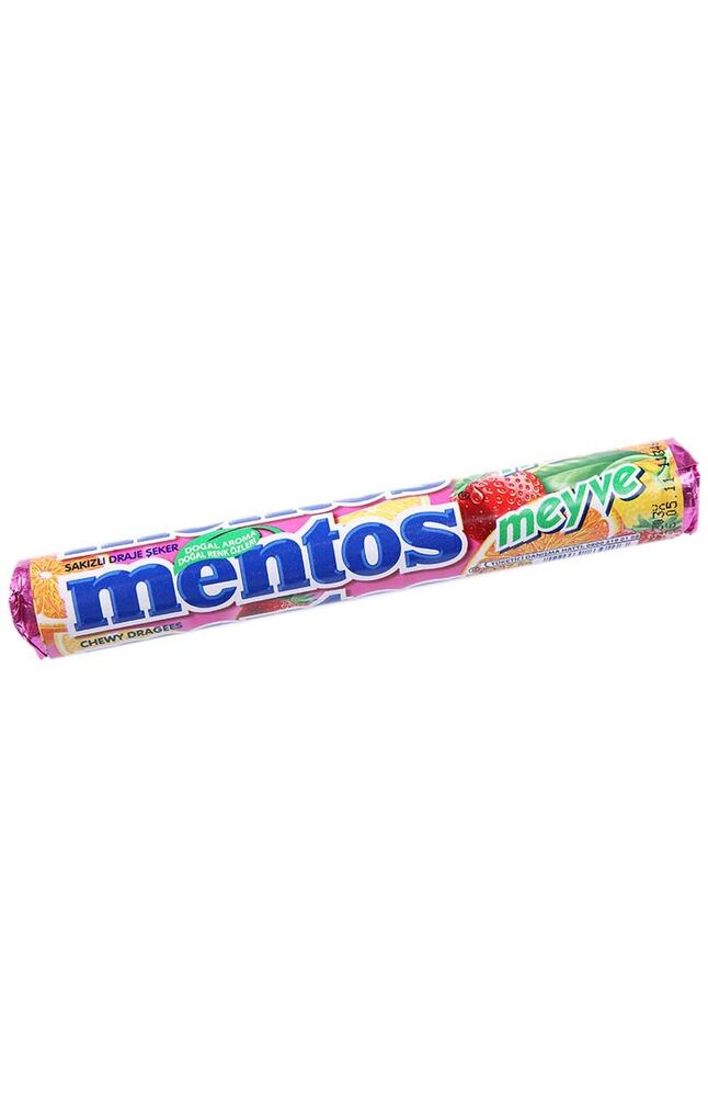 Mentos Meyve Şeker 38 Gr