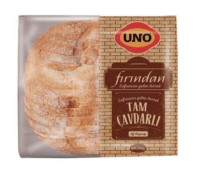 Uno Fırından Tam Çavdarlı Ekmek 500 Gr