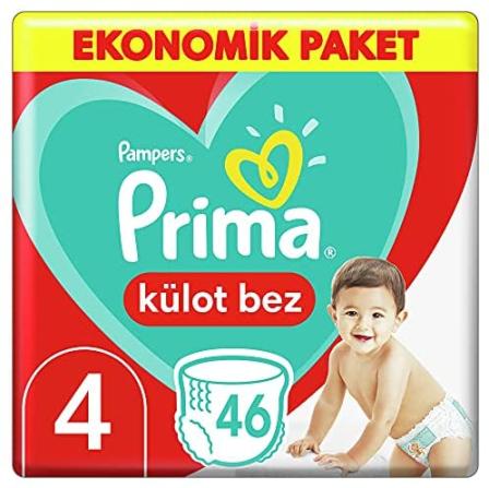 Prima Külot Bebek Bezi Eko Maxi 4 Beden  46`lı