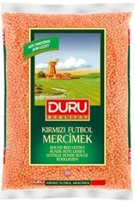 Duru Bakliyat Kırmızı Futbol Mercimek 5 Kg