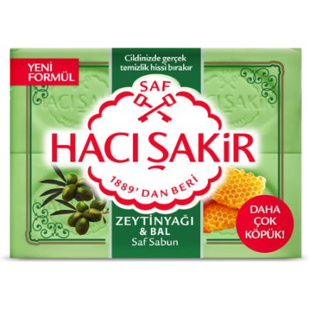 Hacı Şakir Beyaz Sabun Zeytınyağı Bal 150 x 4 Gr