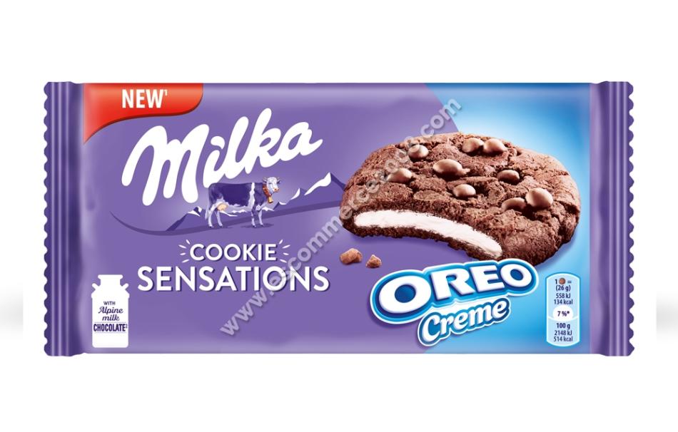 MILKA COOKIE OREO CREME 156G