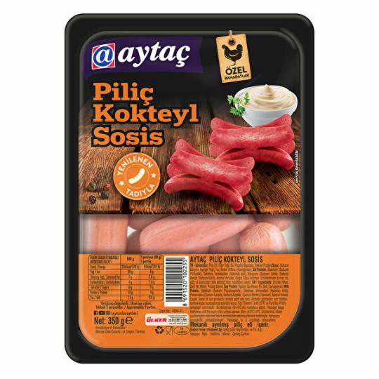 Aytaç Piliç Kokteyl Sosis 450 Gr