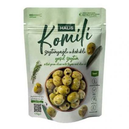 KOMILI CEKIRDEKSIZ IZGARA ZEYTIN 170G