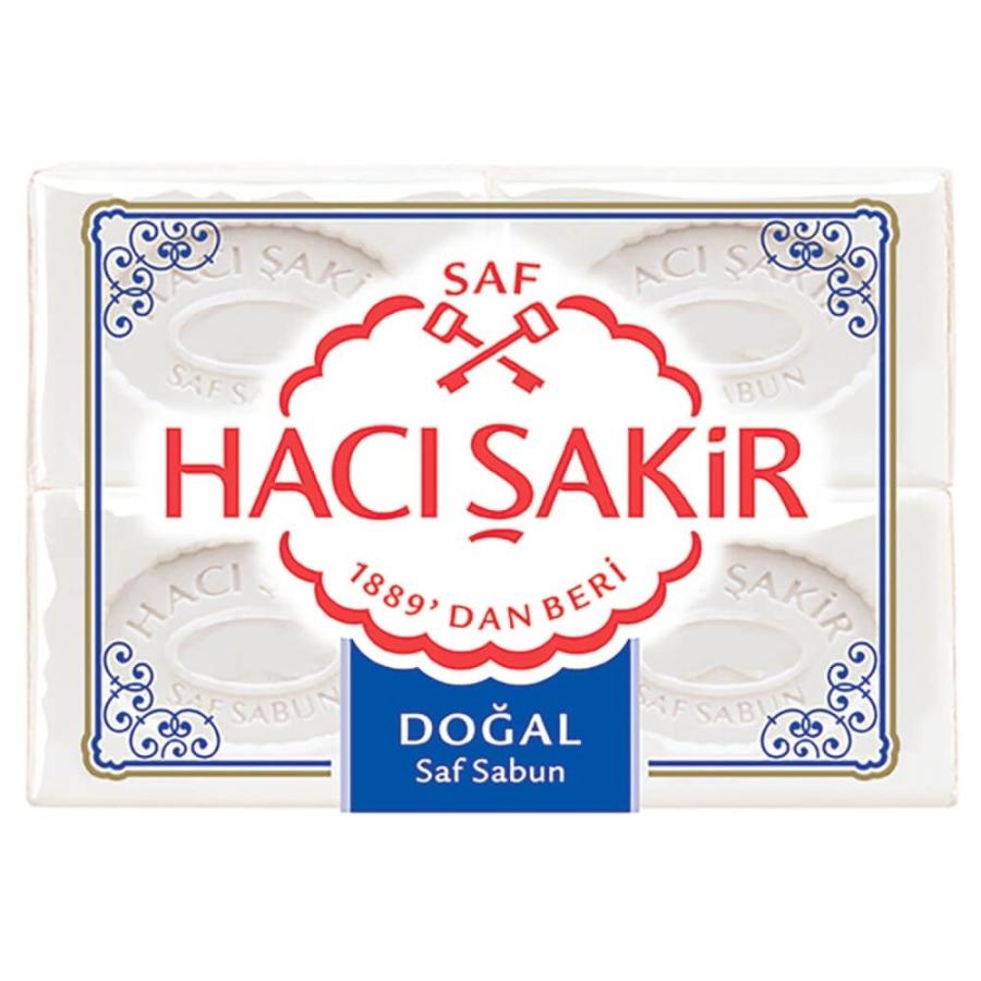 Hacı Şakir Beyaz Sabun Doğal 150 x 4 Gr