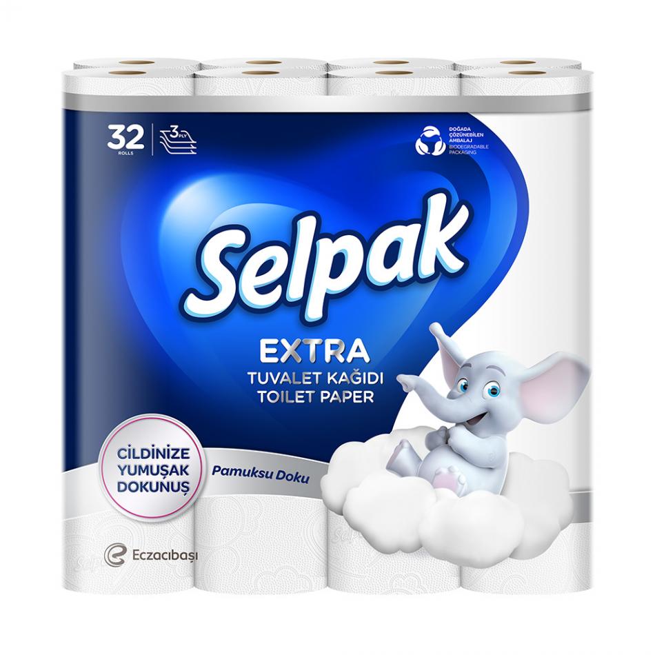 SELPAK TUV.KAGIDI 32LI EXTRA PAMUK OZLU