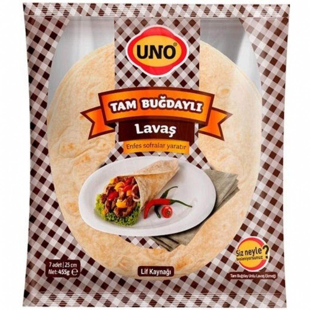 Uno Tam Buğdaylı Lavaş 455 Gr