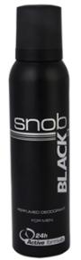 Snob Deodorant Bay Black  150 Ml