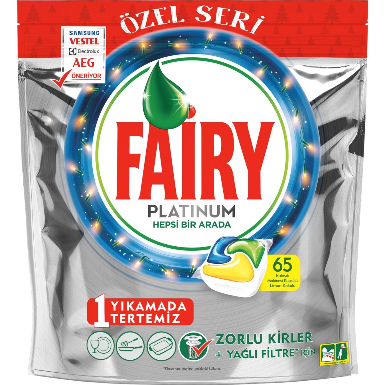 Fairy Plat.Hepsi 1 Arada 65 Tablet Limon