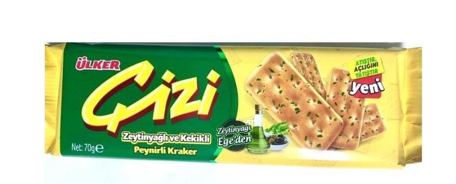 Ülker Cızı Zeytin Yağlı Ve Kekiklı 70 Gr