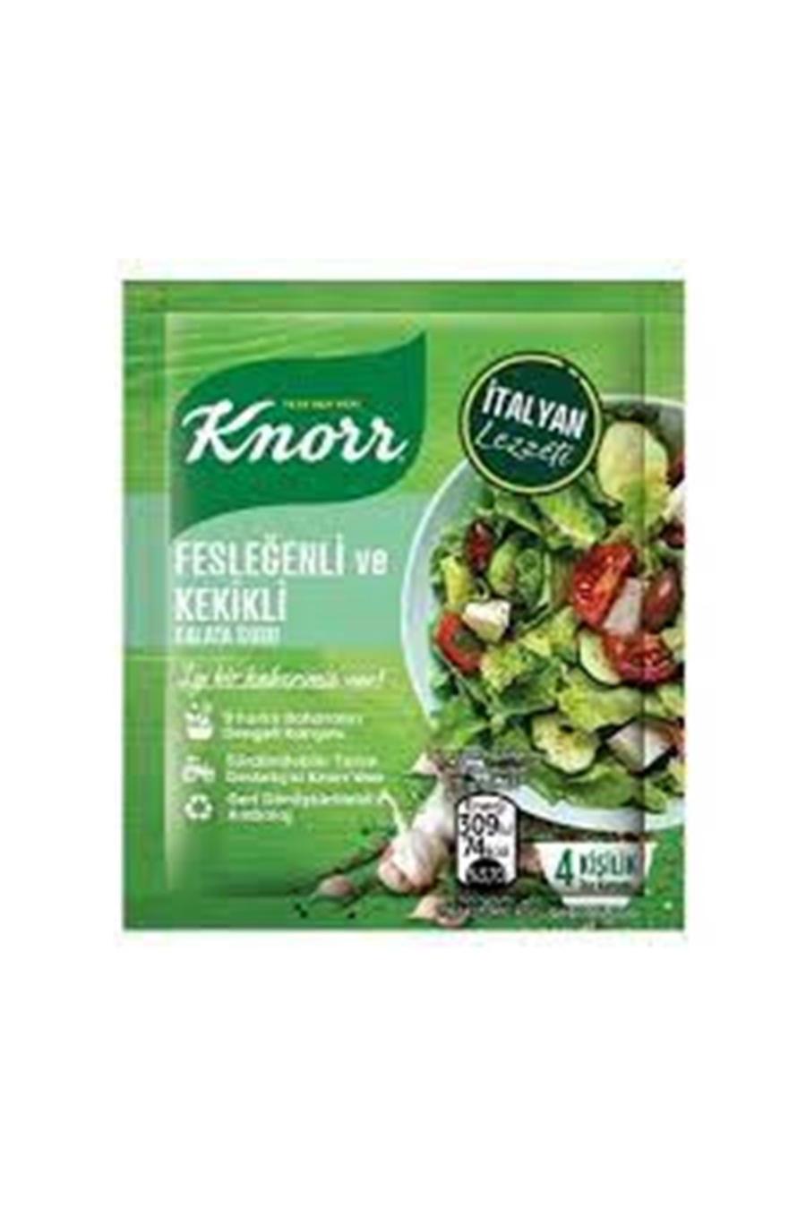 Knorr Salata Sosu 5 x 10 Gr Fesleğenli Ve Kekiklı