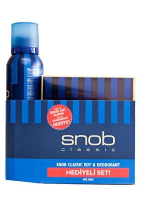 Snob Kofre Classic Edt Parfüm Artı Deodorant Set