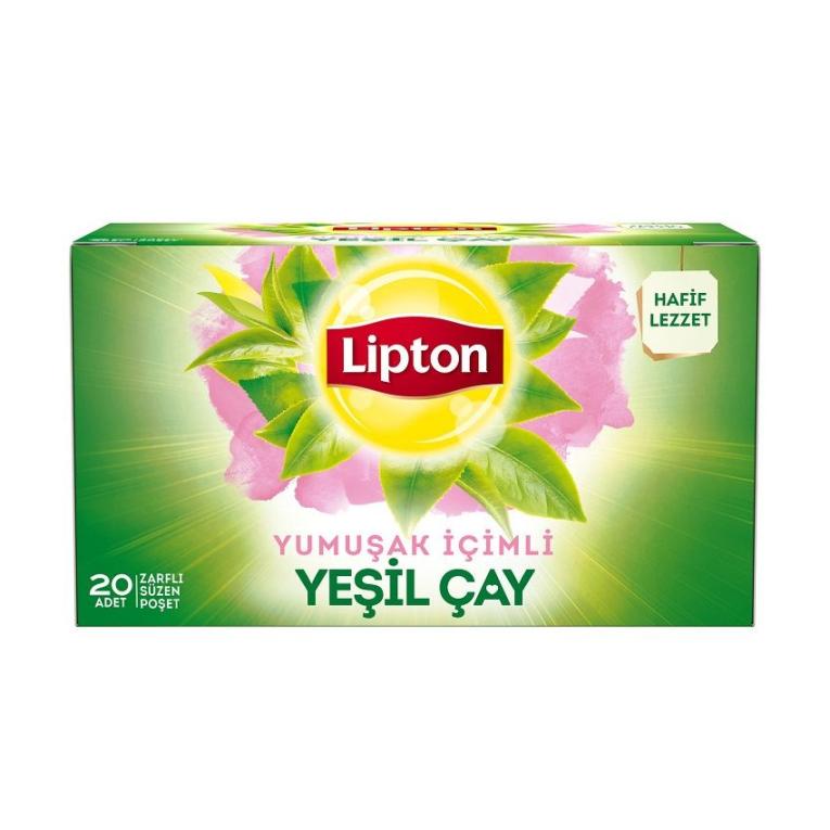 Lipton Çay Yeşilçay Yumuşak İçim 32 Gr