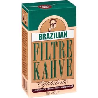 Mehmet Efendi Brazılıan Filtre Kahve 250 Gr