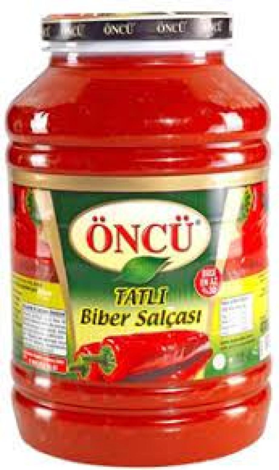 Öncü Tatlı Biber Salçası Pet 4300 Gr 