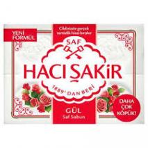 HACI SAKIR KALIP SABUN 4x150GR GUL