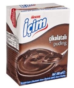 Ülker İçim Puding Çikolatalı (Hazır) 200 Ml  