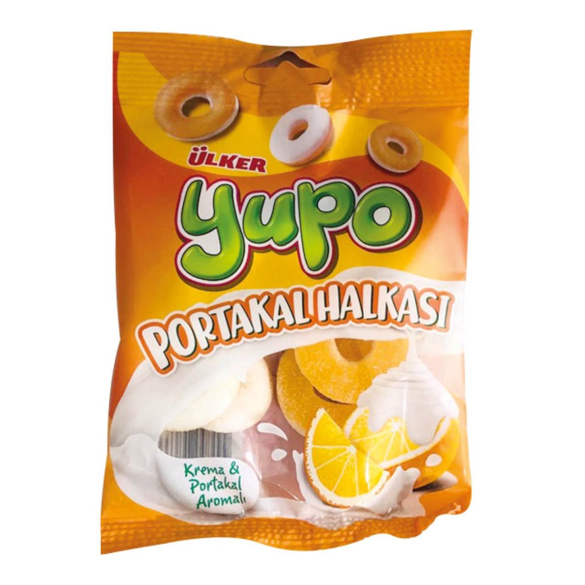 Ülker Yupo Jelly Portakal Halkası 70 Gr