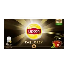 Lipton Earl Grey Tea Bergamot Aromalı Süzen Poşet Siyah Çay 25 x 2 Gr