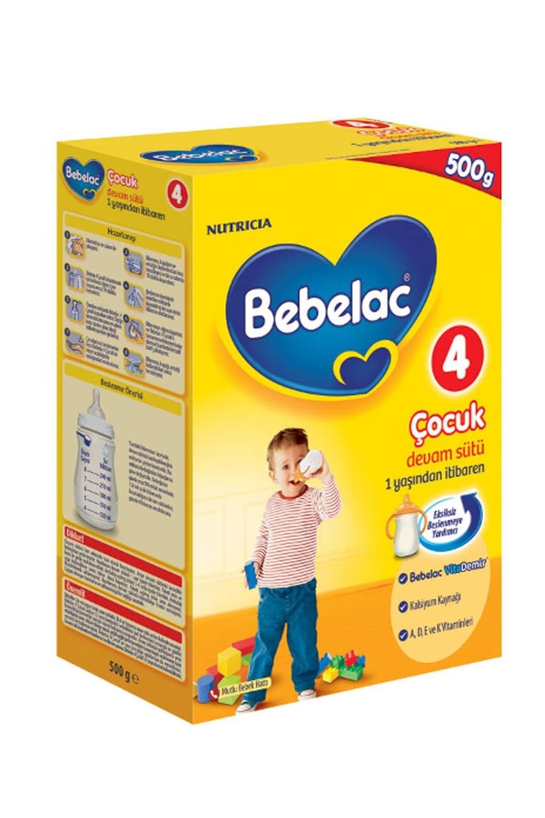 Bebelac 4 Çocuk Devam Sütü 1 Yaşından İtibaren 500 Gr