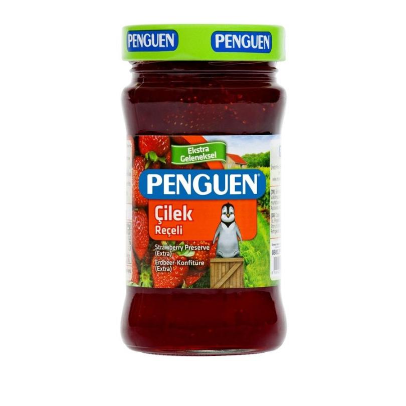 Penguen Ekstra Geleneksel Çilek Reçeli 380 Gr