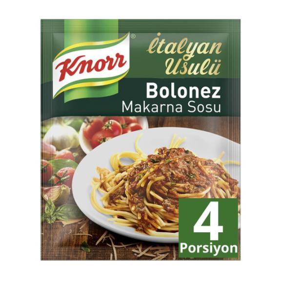 Knorr Makarna Sos-Domatesli Spagetti Bolonez 45 Gr