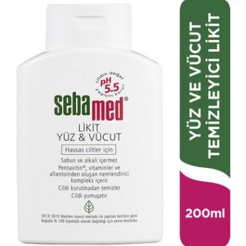 SEBAMED LIKIT YUZ &VUCUT TEMIZLEYICI 200ML