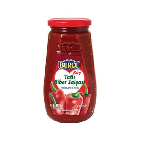 Burcu Tatlı Biber Salçası 600 Gr