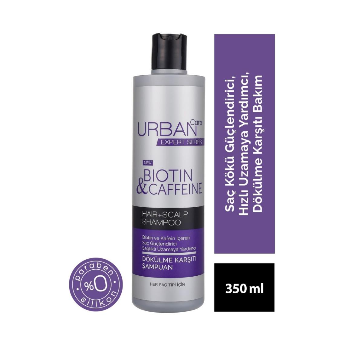 URBAN SAMP.350ML BIOTIN&CAFFEINE