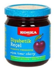 Koska Diyabetik Vişne Reçeli 6`lı 240 Gr