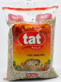 Tat Mercimek Yeşil 1 Kg