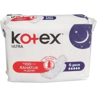 Kotex Ultra 6`lı Gece Single