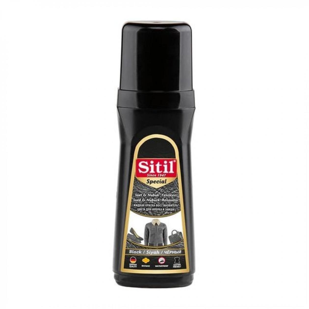 Sitil Premium Suet Boya Siyah 100 Ml