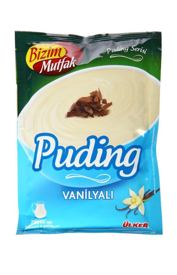 Bizim Mutfak Vanilyalı Toz Puding 125 Gr