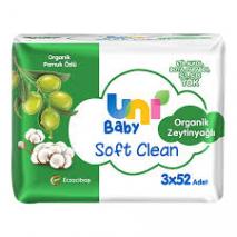 UNI BABY ISLAK HAVLU 3X52 SOFT CLEAN
