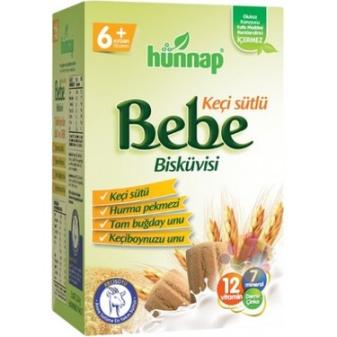 Hünnap Keçi Sütlü Bebe Bisküvi 400 Gr