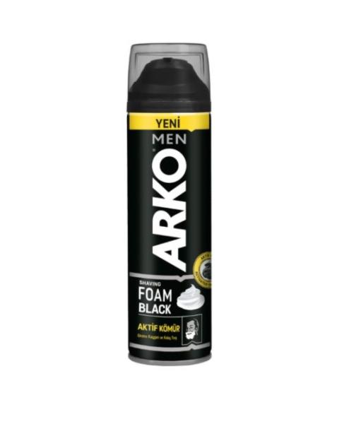 Arko Tıraş Köpüğü 200 Ml Black