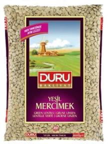 Duru Yeşil Mercimek 1000 Gr 