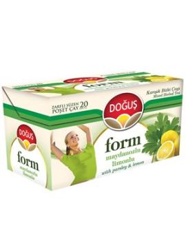 Doğuş Maydanozlu Limon Aromalı Bardak Poşet Çayı 20 x 2 Gr