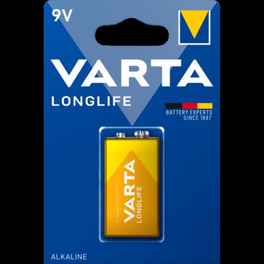 Varta Longlife Alkalin 9v pil