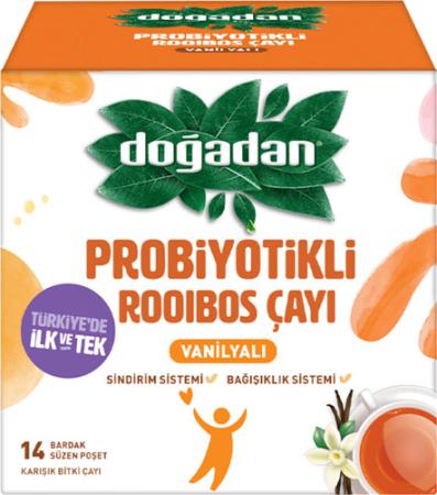 Doğadan Süzen 14 Probiyotikli Rooibos Çayı Vanilyalı