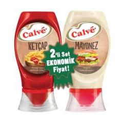 Calve Ketçap 400 Gr Artı 335 Gr Mayonez