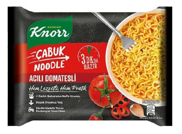 Knorr Çabuk Noodle Acılı Domatesli