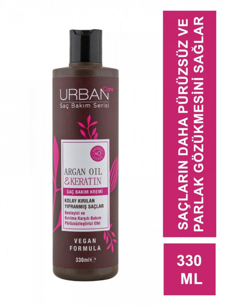 URBAN SAC KREMI 330ML ARGAN OIL&KERATIN