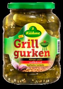 Kühne Turşu Cam Grill Gürken 720 Ml 