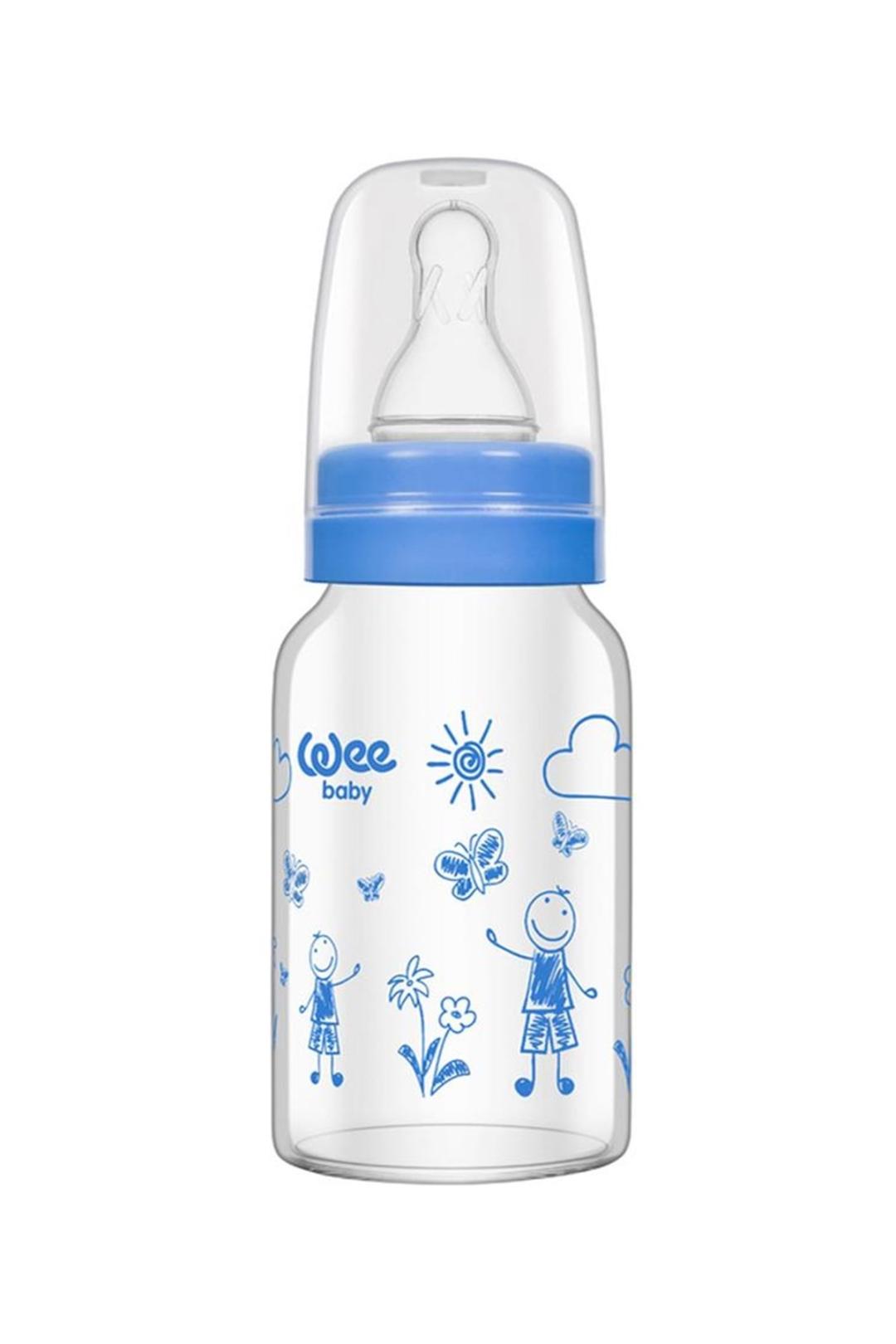 Wee Isıya Dayanıklı Cam Biberon 120 Ml